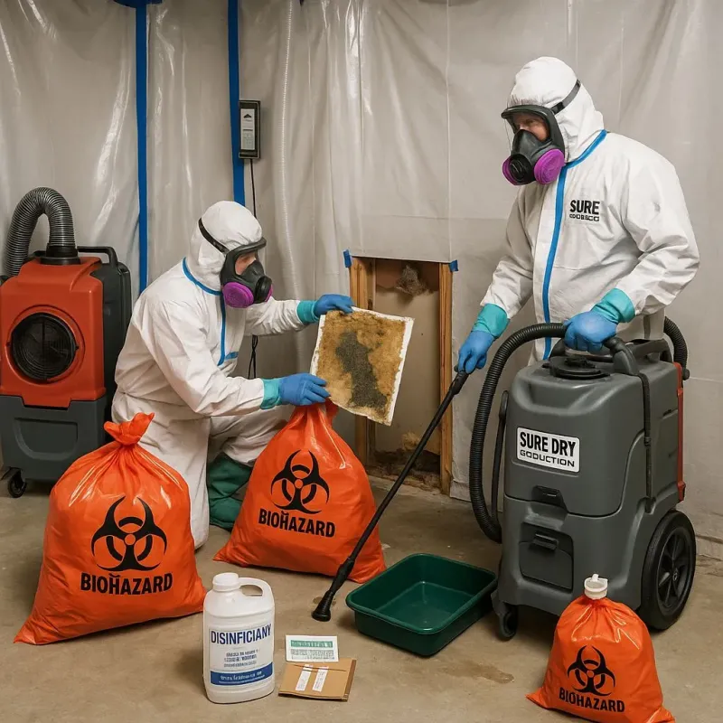Contaminated Water Handling Protocols process in Eagle Mountain, TX