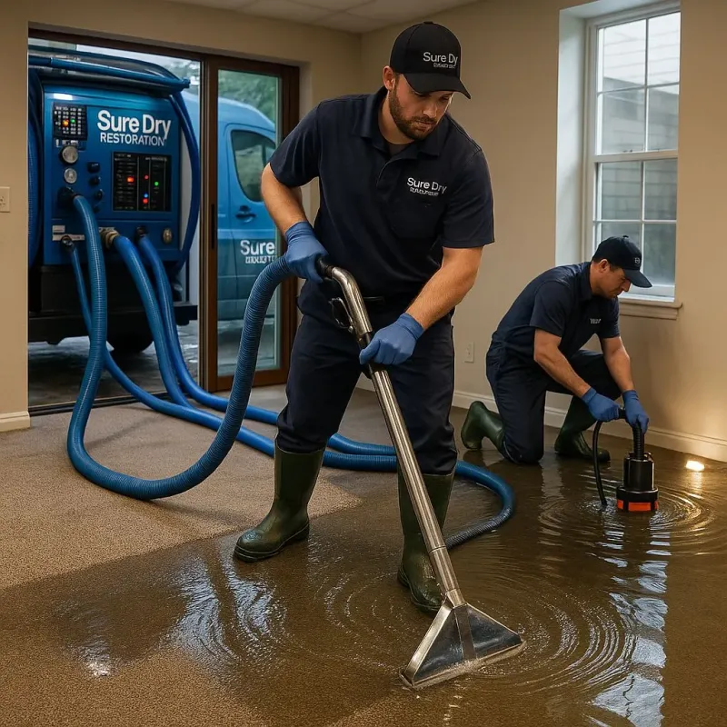 Water Extraction and Removal process in Eagle Mountain, TX